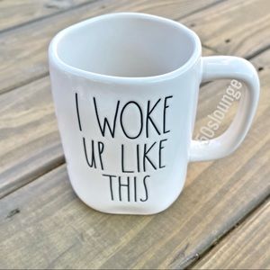 Rae Dunn I Woke Up Like This Mug